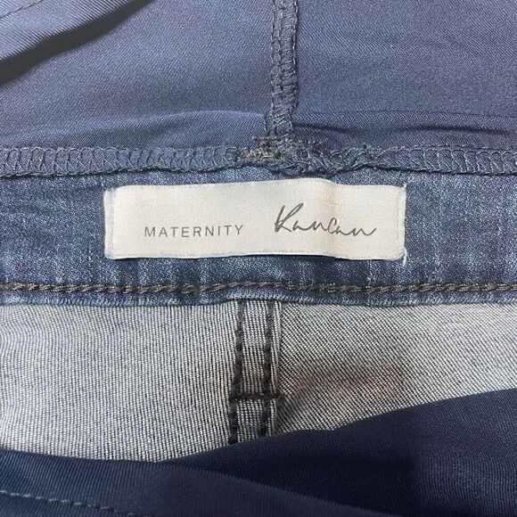 Kancan Maternity Jeans Womens Size 7 / 27 Skinny Stretch Full Panel Belly - Picture 8 of 14